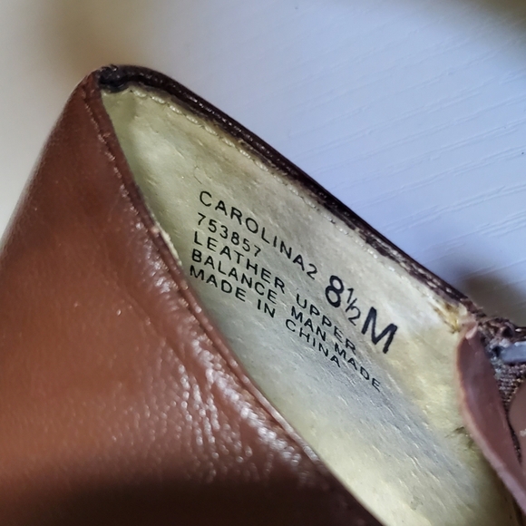 Bellini Brown Leather Cutout Pumps - Picture 9 of 10